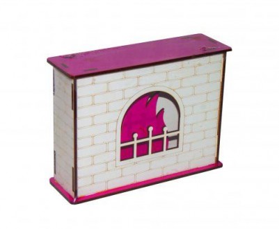 Камин деревянный с пламенем.
Упаковка: Коробка
Цвет: Бело-розовый
Вес в упаковке. . фото 2