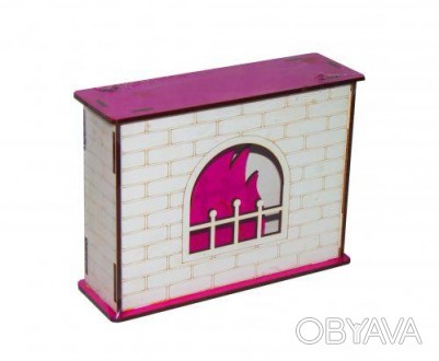 Камин деревянный с пламенем.
Упаковка: Коробка
Цвет: Бело-розовый
Вес в упаковке. . фото 1