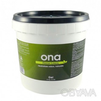 ONA Gel Fresh Linen – спеціальний гель для нейтралізації запахів.
Являє собою ск. . фото 1