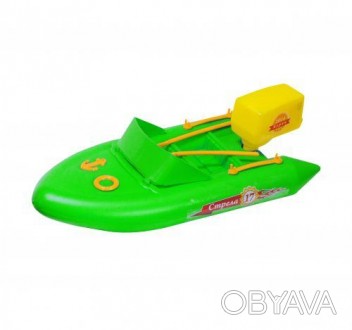 Моторний човен (надувний човен з мотором) для пісочниці і басейну. У комплекті з. . фото 1