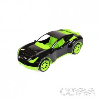 Пластикова іграшка у вигляді розкішного спортивного автомобіля. Виготовлений спо. . фото 1