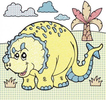 Водная раскраска "Динозавры". Внутри найдете 16 волшебных рисунков. Чтобы начать. . фото 3