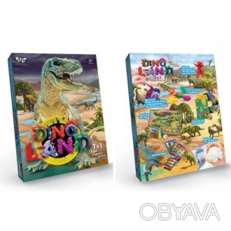 Набір "Dino Land" містить велику кількість захоплюючих ігор і дослідів, які пере. . фото 1