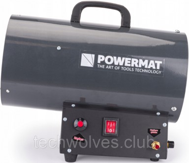 Газовий нагрівач Powermat PM1029 15 кВт
Технічні характеристики:
Модель: Powerma. . фото 6