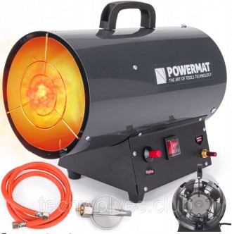 Газовий нагрівач Powermat PM1029 15 кВт
Технічні характеристики:
Модель: Powerma. . фото 2