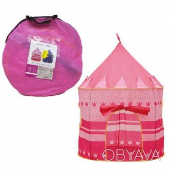 Палатка сможет послужить замечательным игрушечным домиком как для самого ребёнка. . фото 1