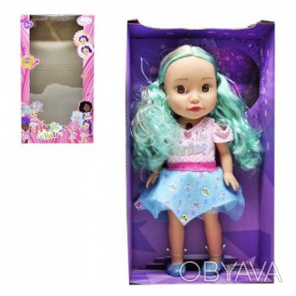 Мила лялька в красивому вбранні буде відмінним подарунком дитині. У ляльки довге. . фото 1