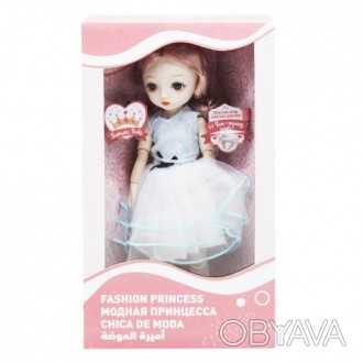 Красивая шарнирная кукла "Модная принцесса" станет отличным подарком ребёнку. У . . фото 1