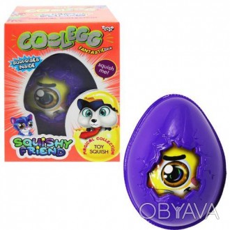 Набор-сюрприз для творчества "Cool Egg" станет приятным подарком для ребенка. В . . фото 1