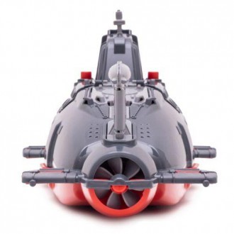Пластиковая модель подводной лодки понравится фанатам военной тематики. Игрушка . . фото 4