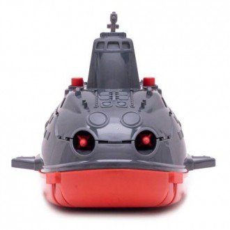 Пластиковая модель подводной лодки понравится фанатам военной тематики. Игрушка . . фото 3