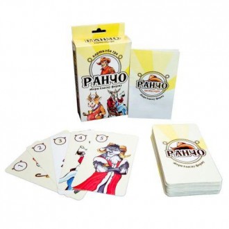 Карточная игра "Ранчо" (укр) [tsi199807-ТSІ]. Киев. фото 1