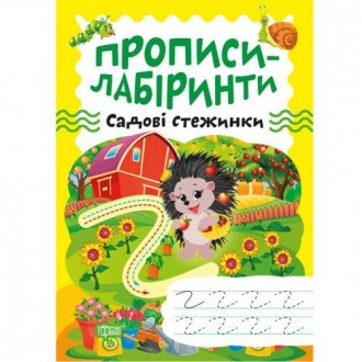 Вашій увазі запропоновано нестандартне рішення - поєднання прописів і лабіринтів. . фото 2