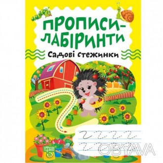 Вашій увазі запропоновано нестандартне рішення - поєднання прописів і лабіринтів. . фото 1