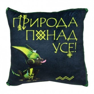Декоративная подушка с изображением в стилистике мультфильма "Мавка. Лесная песн. . фото 2