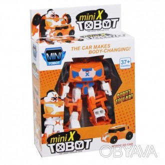 Робот-трансформер, герой мультсериала "Тоботы". Трансформируется из робота в маш. . фото 1