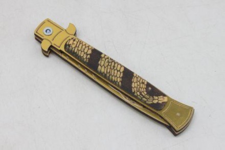 Нож сувенирный "SO-2 Стилет". Материал: фанера. Длина ножа - 26 см, ширина ручки. . фото 4