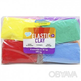 Набор теста для лепки "Elastic Clay". Нежность и пластичность материала способст. . фото 1