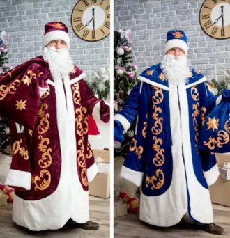 Костюми святого Миколая, дед мороз,снегурочка та інші карнавальні костюми.
в на. . фото 4
