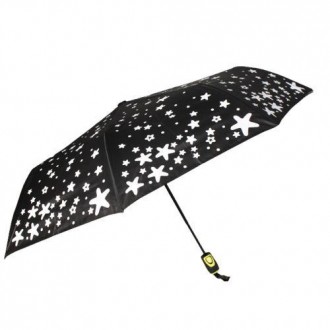 Велика автоматична парасолька з гарним малюнком, який змінює колір при контакті . . фото 2