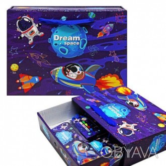 Канцелярский набор подарочный "Dream Space" [tsi220527-ТSІ]