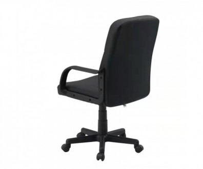 Офісне крісло, комп'ютерне крісло, поліпропіленовий каркас із чорним покриттям, . . фото 5