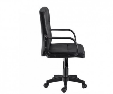 Офісне крісло, комп'ютерне крісло, поліпропіленовий каркас із чорним покриттям, . . фото 4