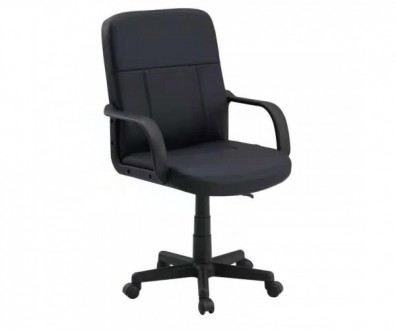 Офісне крісло, комп'ютерне крісло, поліпропіленовий каркас із чорним покриттям, . . фото 2