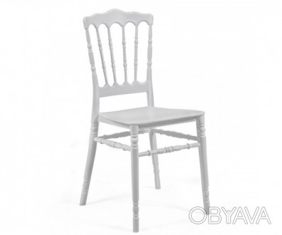 Стілець пластиковий, матеріал поліпропілен, стілець ставиться в стопки, стілець . . фото 1