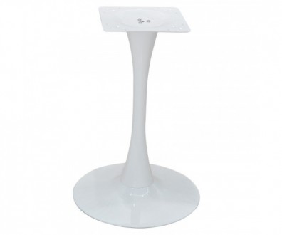 Стіл обідній квадратний, стільниця з матеріалу HPL, колір білий, розмір 60*60 см. . фото 4