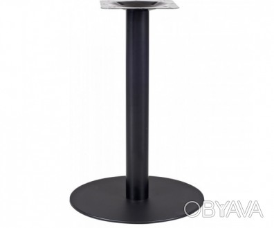 Опора для столу металева, колір чорний, пофарбована епоксидною фарбою, висота 73. . фото 1