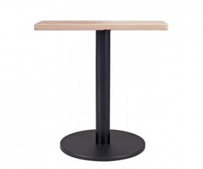 Квадратний стіл, стільниця з HPL матеріалу, розмір 60*60 см, товщина 25 мм, кром. . фото 2
