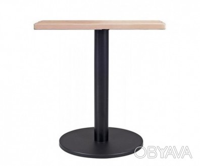 Квадратний стіл, стільниця з HPL матеріалу, розмір 60*60 см, товщина 25 мм, кром. . фото 1