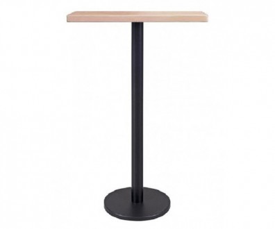 Квадратний стіл, стільниця з HPL матеріалу, товщина 25 мм, кромка pvc, ламінат, . . фото 2