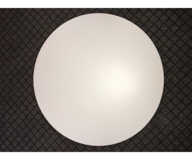 Cтільниця для столу кругла з HPL матеріалу, діаметр 80 см, товщина 25 мм, кромка. . фото 3