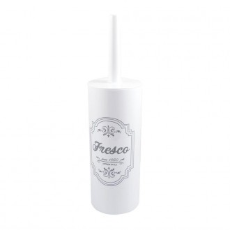 
Arino Fresco White комплект для ванной комнаты (дозатор,мыльница,стакан,ершик)
. . фото 4