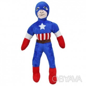 Кумедна мʼяка іграшка у вигляді всім відомого супергероя. Виконана з якісних та . . фото 1