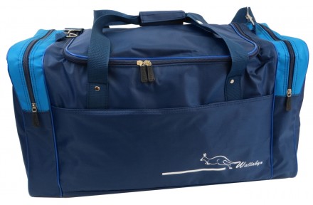 
Вместительная дорожная сумка 60лWallaby430-5 синяя с голубым Дорожная сумкавыпо. . фото 5