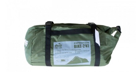 
Экспедиционная палатка Tramp Bike 2 (V2) зеленая двухместная всесезонная Двухсл. . фото 9