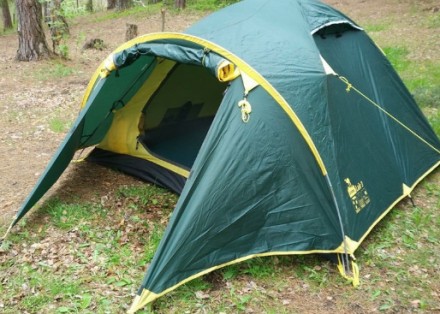 
Палатка 2 местнаяTramp Lair 2 v2 с тамбуром Универсальная туристическая палатка. . фото 5