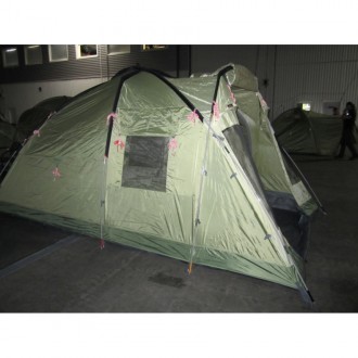 
Конструкция четырехместной кемпинговой палатки Pinguin NIMBUS 4 основана на чет. . фото 4