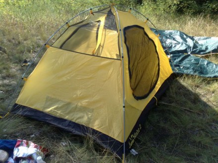 
Трехместная палатка Tramp Nishe 3 (v2) TRT-054 Двухслойная, трехместная палатка. . фото 6
