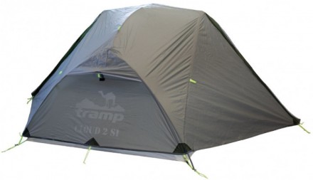 
Двухместная палатка Tramp Cloud 2 Si TRT-092 Grey Ультралегкая двухместная тури. . фото 8
