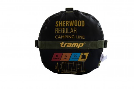 
Спальный мешок Tramp TRS-054R-R Sherwood Regular Green Спальный мешок одеялоTra. . фото 7