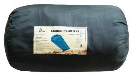 
Спальный мешок Totem Ember Plus одеяло з капюшоном олива 190/90 Трёхсезонный ту. . фото 6