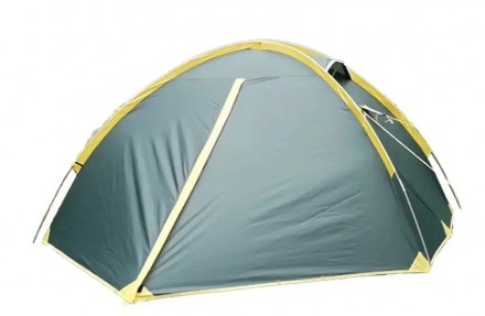 
Двухместная универсальная туристическая палатка Tramp Ranger 2 (v2) зеленый Одн. . фото 5