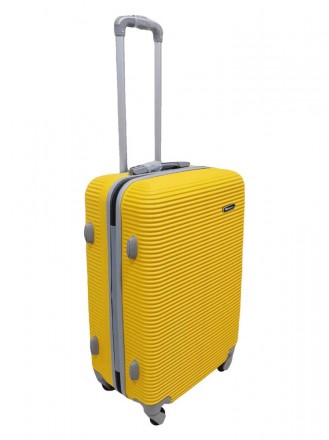 
Чемодан средний M ABS-пластик Milano bag 004 66×44×28,5см 75л Желтый Страна: Ег. . фото 3