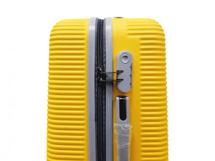 
Чемодан средний M ABS-пластик Milano bag 004 66×44×28,5см 75л Желтый Страна: Ег. . фото 6