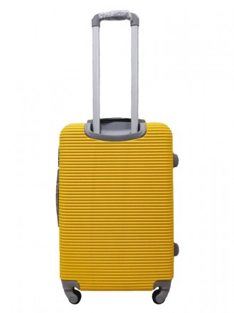 
Чемодан средний M ABS-пластик Milano bag 004 66×44×28,5см 75л Желтый Страна: Ег. . фото 4