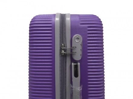 
Чемодан большой L ABS-пластик Milano bag 004 75,5×50×33,5см 105л Фиолетовый Стр. . фото 6